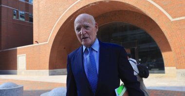 Chief Magistrate Judge Donald Cabell leaves the courthouse after Timur Cihantimur&#039;s hearing in Boston, Massachusetts, U.S., June 20, 2024. (AA Photo)