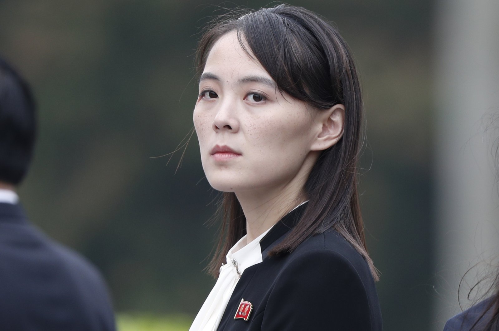 Kim Yo Jong, sister of North Korean leader Kim Jong Un, attends a wreath laying ceremony at the Ho Chi Minh Mausoleum, Hanoi, Vietnam, March 2, 2019. (Getty Images Photo)
