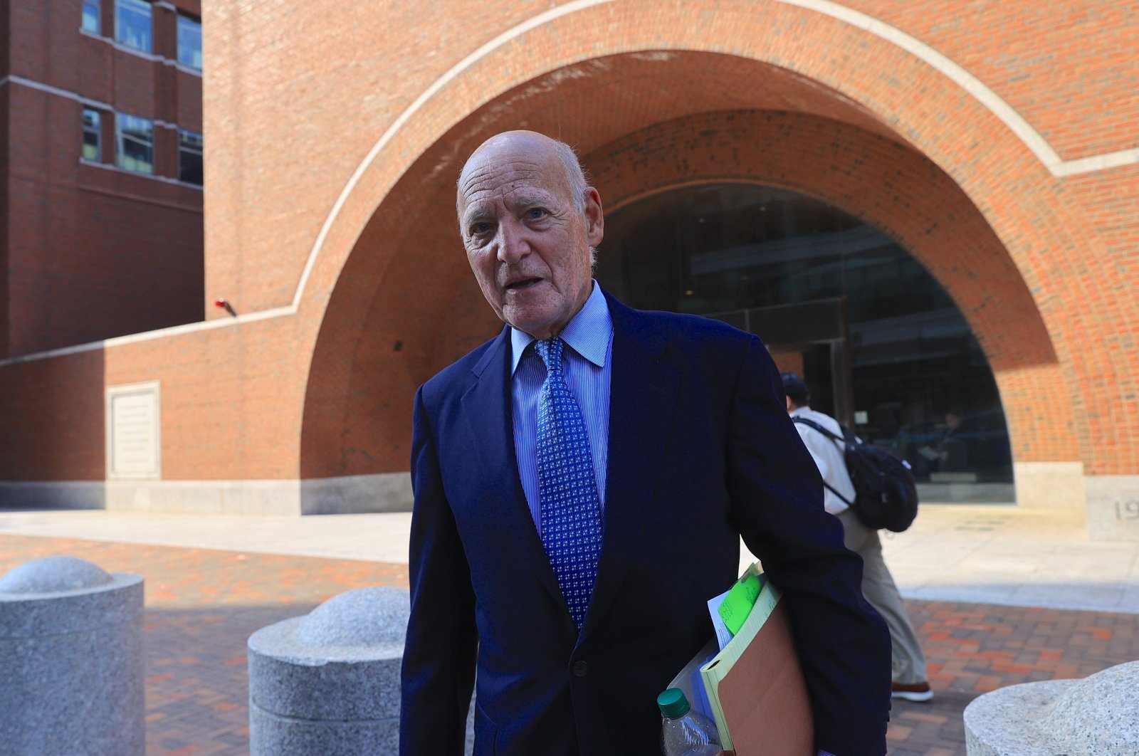 Chief Magistrate Judge Donald Cabell leaves the courthouse after Timur Cihantimur&#039;s hearing in Boston, Massachusetts, U.S., June 20, 2024. (AA Photo)