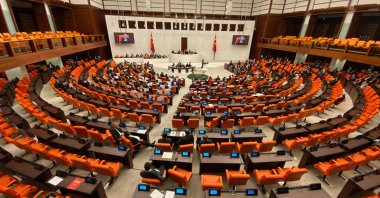 A view of the Turkish Parliament, Ankara, Türkiye, June 11, 2024. (DHA Photo)
