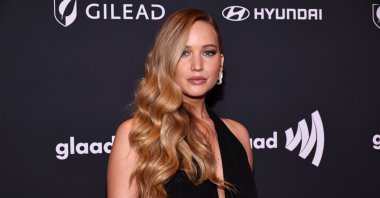 Jennifer Lawrence attends the 35th Annual GLAAD Media Awards, New York City, U.S., May 11, 2024. (Getty Images)