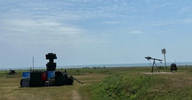 Short-range air defense systems of Turkish defense giant Aselsan are seen in this photo, Romania, June 24, 2024. (AA Photo)