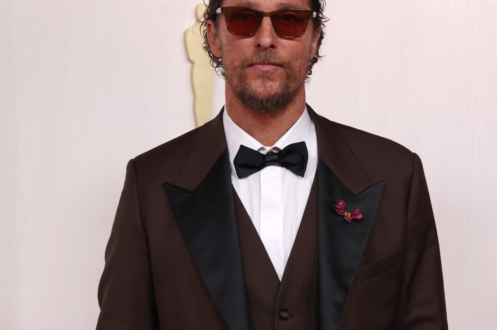 Matthew McConaughey attends the 96th Annual Academy Awards in Hollywood, California, U.S., March 10, 2024. (Getty Images)