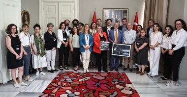 The Water Heritage Symposium was organized by the Istanbul Water and Sewerage Administration (ISKI), the Consulate General of the Netherlands in Istanbul and the Netherlands Institute in Türkiye (NIT), Istanbul, Türkiye, June 6, 2024. (Photo courtesy of the Consulate General of the Kingdom of the Netherlands)