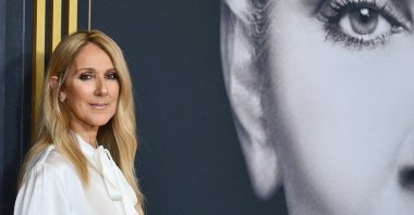 Canadian singer Celine Dion attends the New York special screening of the documentary film "I Am Celine Dion" at Alice Tully Hall in New York City, U.S., June 17, 2024. (AFP Photo)
