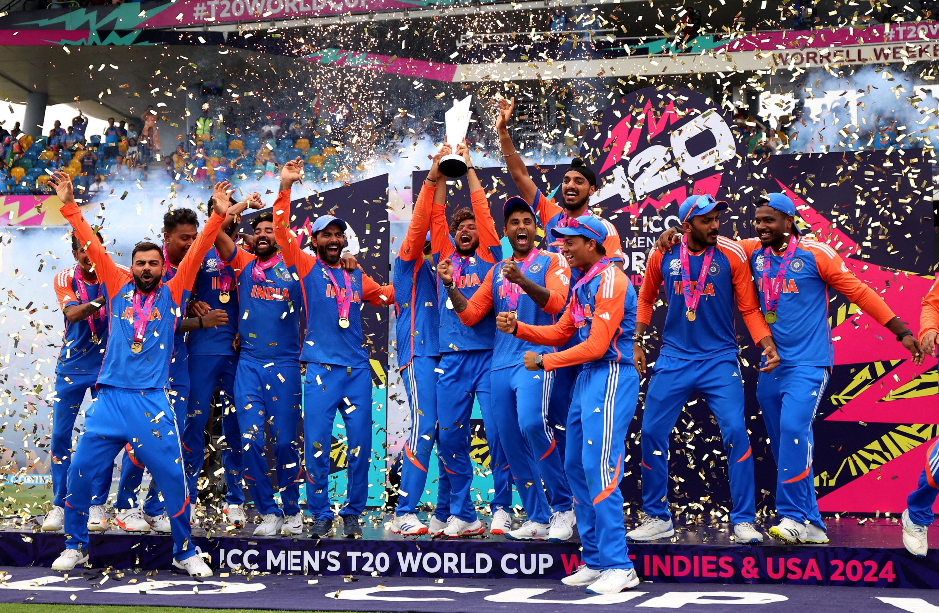 India's inspiring T20 cricket World Cup win unites country in joy