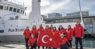 Turkish team from the Fourth Arctic Expedition has reached Tromso, Norway, June 28, 2024. (AA Photo)