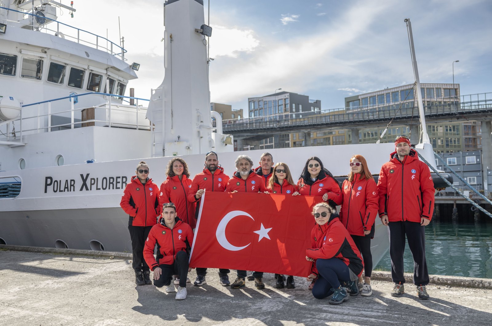 Turkish team from the Fourth Arctic Expedition has reached Tromso, Norway, June 28, 2024. (AA Photo)
