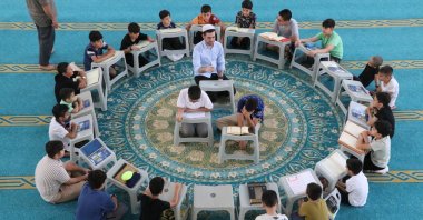 Summer Quran courses organized by the Presidency of Religious Affairs have started in Siirt, Türkiye, July 1, 2024. (AA Photo) 