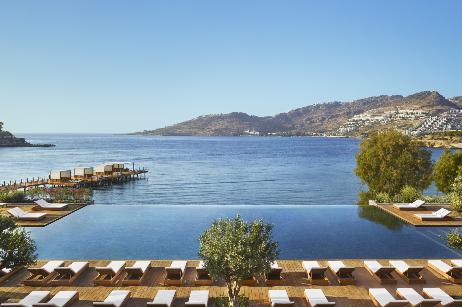 A panoramic view from Bodrum Edition Hotel, Bodrum, Türkiye, June 10, 2008. (Photo Courtesy of Bodrum Edition Hotel)