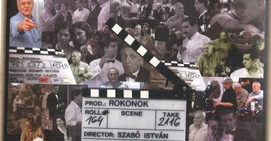 The exhibition includes items such as Laszlo Nemes Jeles's bow tie, Katalin Kariko's straw, Florian Albert's Ballon d'Or jersey, and more, creatively reimagined into sculptures and paintings, Istanbul, Türkiye. (Photo courtesy of Liszt Institute Hungarian Cultural Center)