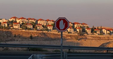 The illegal Israeli settlement of Maale Adumim in the occupied West Bank on the outskirts of Jerusalem, June 28, 2024. (AFP Photo)