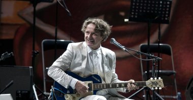 Goran Bregovic performs during the Jazz A Vienne festival, Vienne, France, July 2, 2013. (Getty Images Photo)