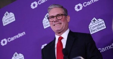 U.K. Labour Party leader Keir Starmer speaks after winning his seat at Holborn &amp; St. Pancras during the U.K. election, London, Britain, July 5, 2024. (Reuters Photo)