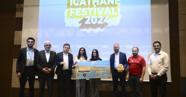 TÜGVA's Innovation Festival honored Turkish youth for their technology projects, Istanbul, Türkiye, July 6, 2024. (AA Photo) 