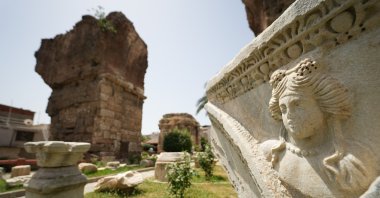 Continuing its efforts towards becoming a cultural city, Alaşehir Municipality is preserving cultural treasures through excavations and restoration projects across various parts of the city, Manisa, Türkiye, July 7, 2024. (IHA Photo)