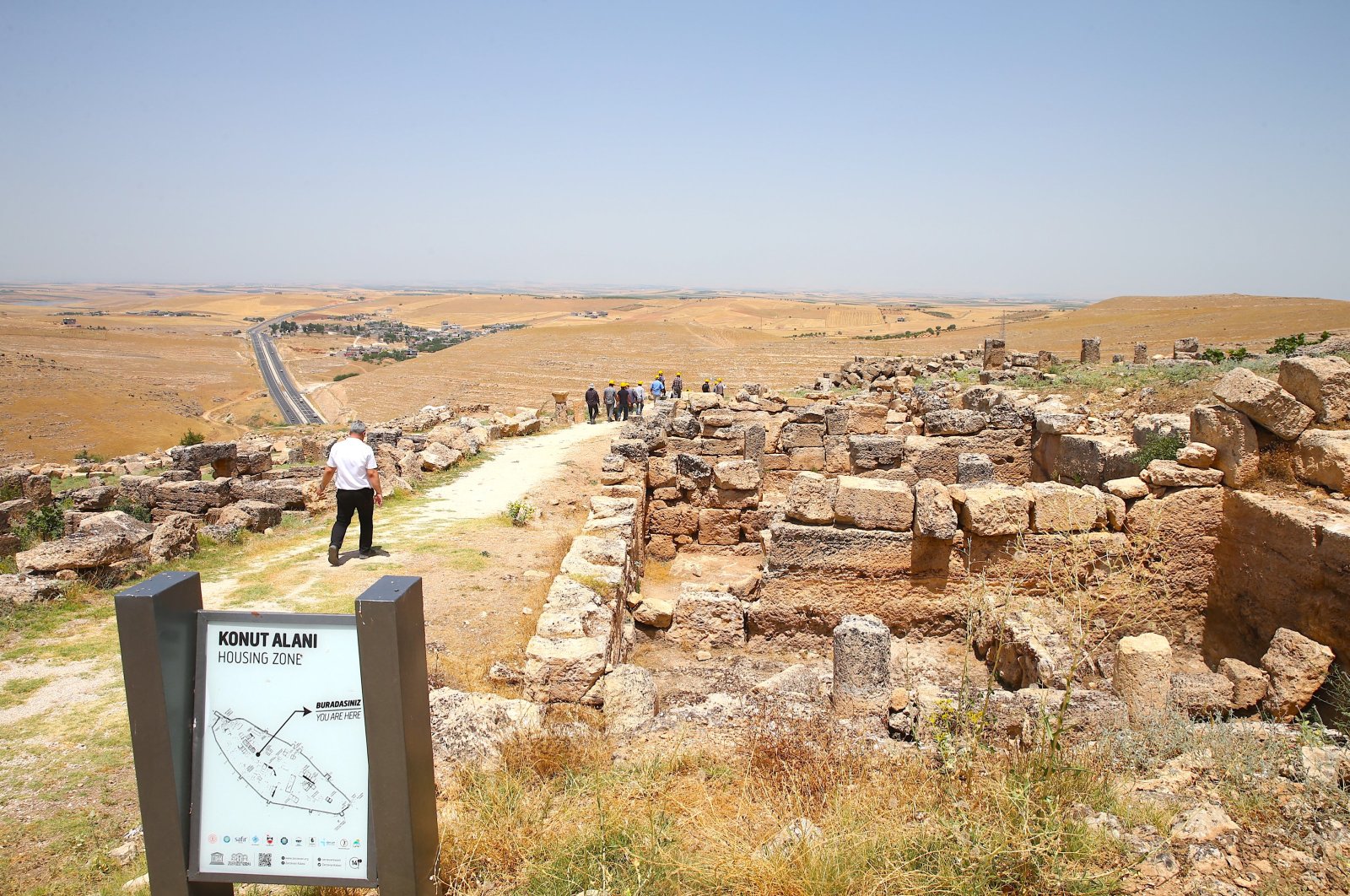 Zerzevan Castle, a Roman military site is famous for the last Mithras temple, Diyarbakır, Türkiye, June 4, 2024. (AA Photo)