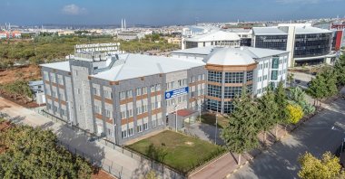 An aerial view of Kahraman Eruslu Kidney Transplant Hospital, Gaziantep, Türkiye, July 6, 2024. (AA Photo)