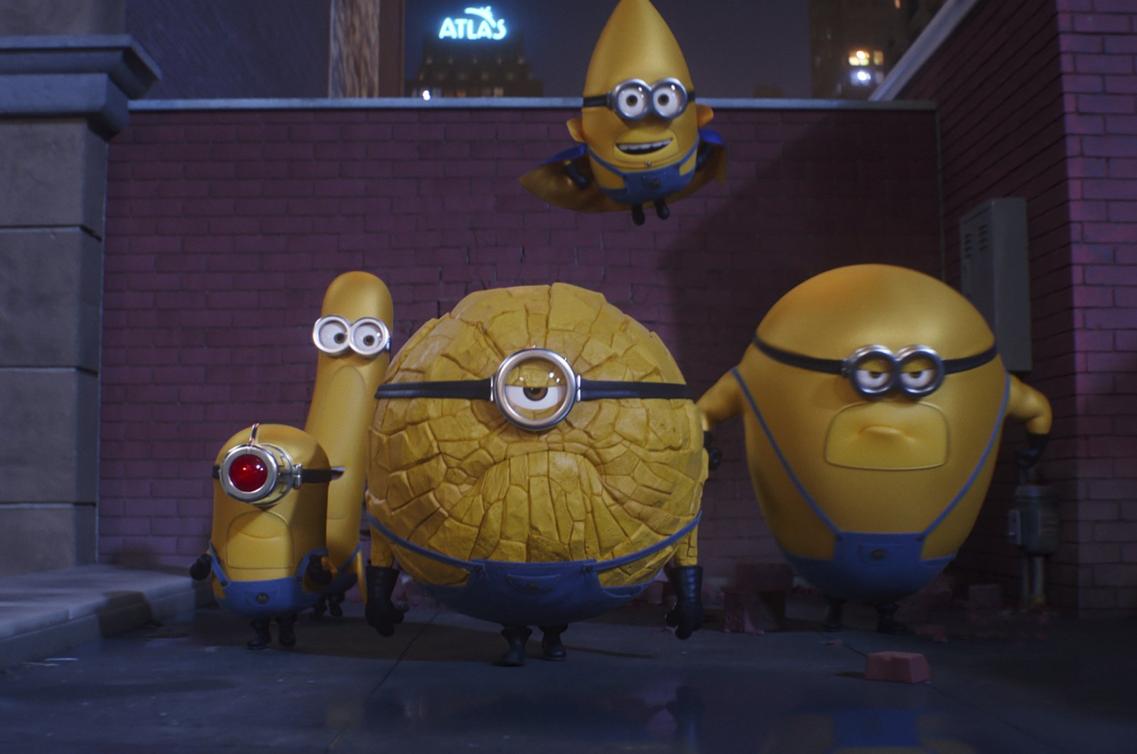 This image released by Illumination &amp; Universal Pictures shows a scene from &quot;Despicable Me 4.&quot; (AP Photo)