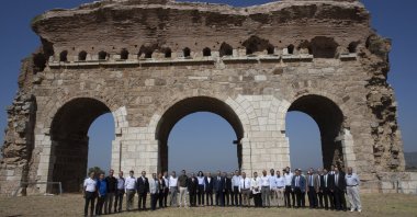 The program was attended by the Aydın Governor, the Provincial Director of Culture and Tourism and other prominent figures in Aydın, Türkiye, on July 8, 2024. (AA Photo)