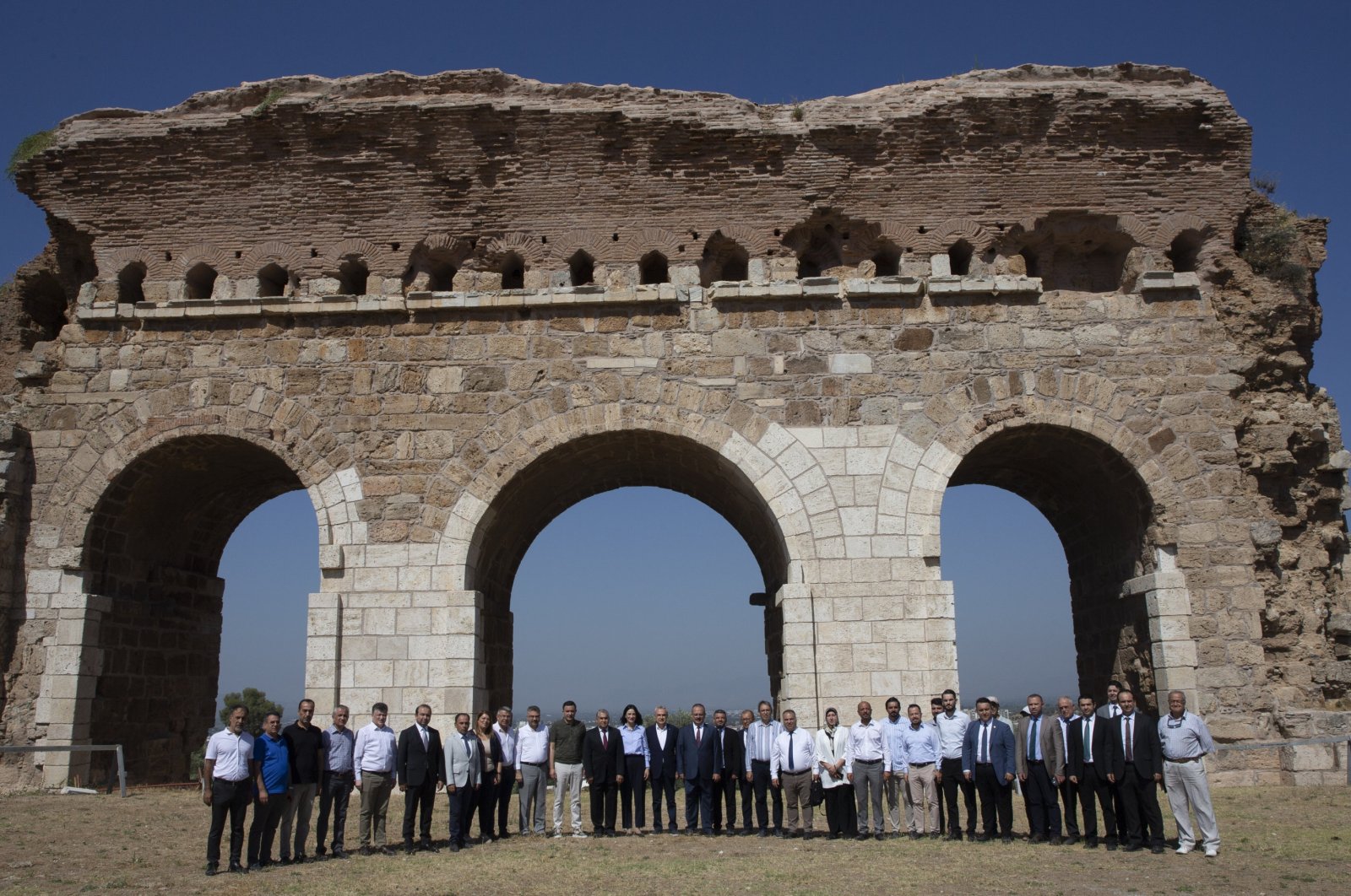 The program was attended by the Aydın Governor, the Provincial Director of Culture and Tourism and other prominent figures in Aydın, Türkiye, on July 8, 2024. (AA Photo)