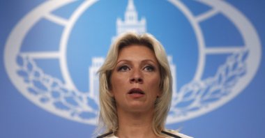  Maria Zakharova, the Russian Foreign Ministry's spokeswoman, attends a briefing in Moscow, Russia, Aug. 3, 2018. (EPA File Photo)