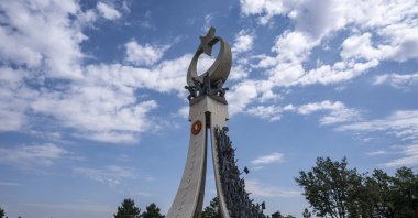 A view of the July 15 Martyrs Memorial at Beştepe Presidential Complex, Ankara, Türkiye, July 14, 2024. (AA Photo)