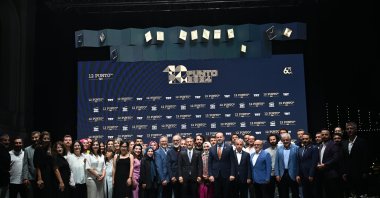 "TRT 12 Punto," organized by TRT for the sixth time this year to breathe new life into the cinema industry, concluded with an awards ceremony, Istanbul, Türkiye, July 15, 2024. (AA Photo)