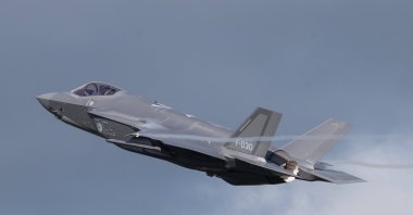 NATO Tiger Meet Spotters Day 2 Lockheed Martin F-35A Lightning II of 313 Squadron of the Koninklijke Luchtmacht Royal Netherlands Air Force takes off, during the NATO Tiger Meet Spotters Day 2 at Schleswig AB, Jagel, Germany, June 10, 2024. (Reuters File Photo)