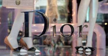 A Dior shop window in Goethestrasse, Frankfurt, Germany, April 14, 2016. (Reuters Photo)