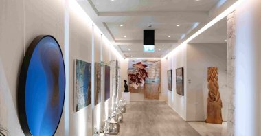 The Bodrum EDITION, a modern luxury representative on the Turkish Riviera, in collaboration with Vision Art Platform, one of the leading galleries in the art world, launched the "Summer On The Line" exhibition with a special event at KITCHEN By Osman Sezener, Bodum, Muğla, June 12, 2024. (Photo courtesy of The Bodrum Edition)