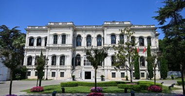 After years of restoration, conservation and landscaping, Yıldız Palace will open its doors to visitors for the first time, featuring several structures such as the Great Mabeyn Pavilion, the Çit Pavilion, the Small Mabeyn Pavilion and the Harem Apartments, Istanbul, Türkiye, July 17, 2024. (AA Photo)