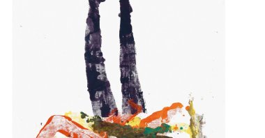 An artwork by Georg Baselitz. (Photo courtesy of Sakıp Sabancı Museum)