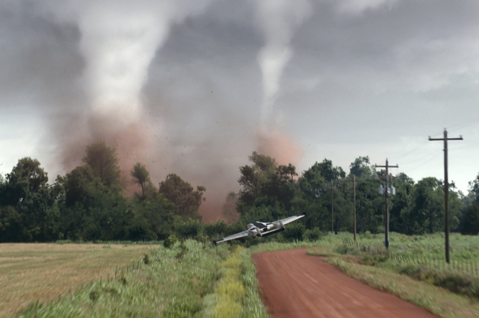 This image released by Universal Pictures shows a scene from &quot;Twisters.&quot; (AP Photo)