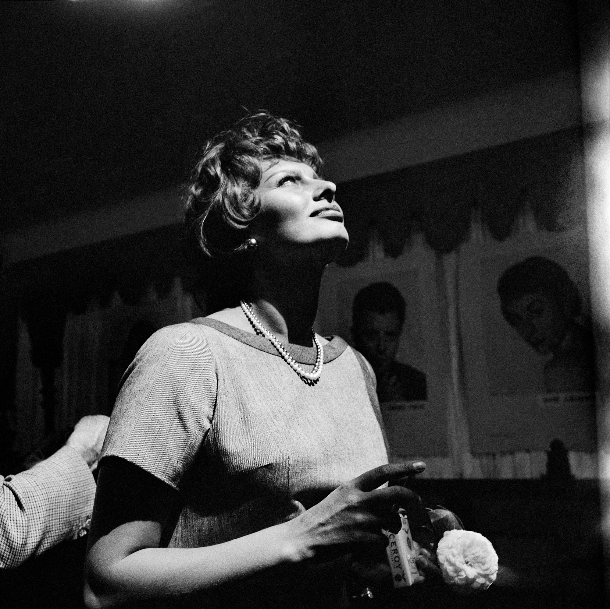 Sophia Loren at the Cannes Film Festival, taken by Ara Güler, 1958. (Photo courtesy of Ara Güler Museum)