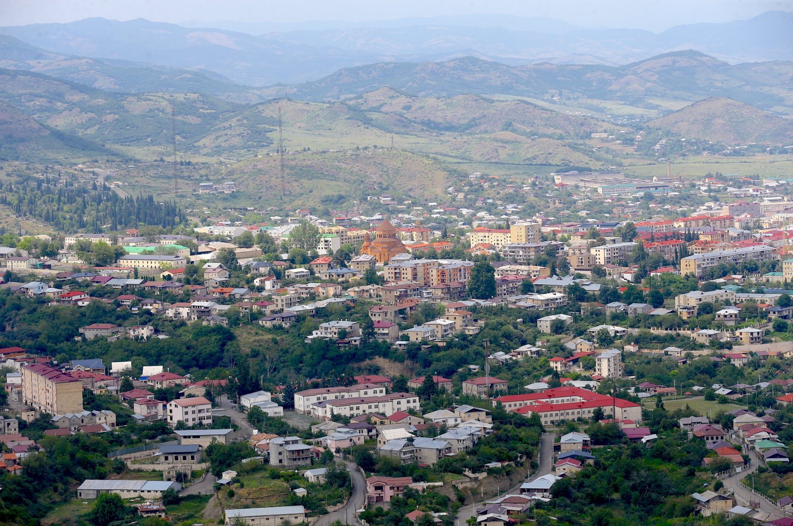 A general view of Khankendi, Karabakh, Azerbaijan, July 25, 2024. (AA Photo)