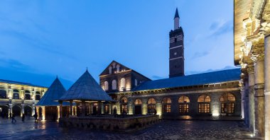 Ulu Mosque, which is located in Diyarbakır and has hosted many civilizations, Diyarbakır, Türkiye, Nov. 26, 2023. (Getty Images Photo)
