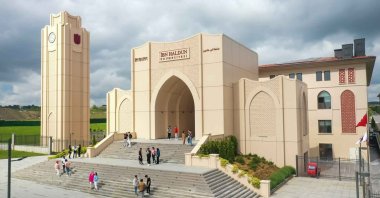The entrance of Ibn Haldun University. (Courtesy of Ibn Haldun University)