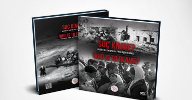 A photo of the book, &quot;Who&#039;s to Blame? Today Cannot Be Considered Apart from the Past,&quot; published by the Presidency&#039;s Directorate of Communications, Ankara, Türkiye, July 28, 2024. (AA Photo)