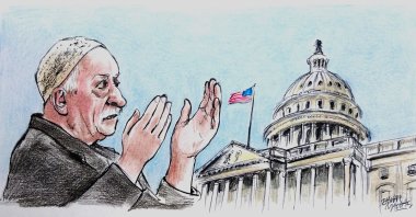 "FETÖ is still consolidating itself in the U.S. and infiltrating every aspect of life." (Illustration by Erhan Yalvaç)