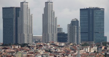 Business and residential buildings are seen in Şişli district of Istanbul, Türkiye, July 26, 2024. (Reuters Photo)