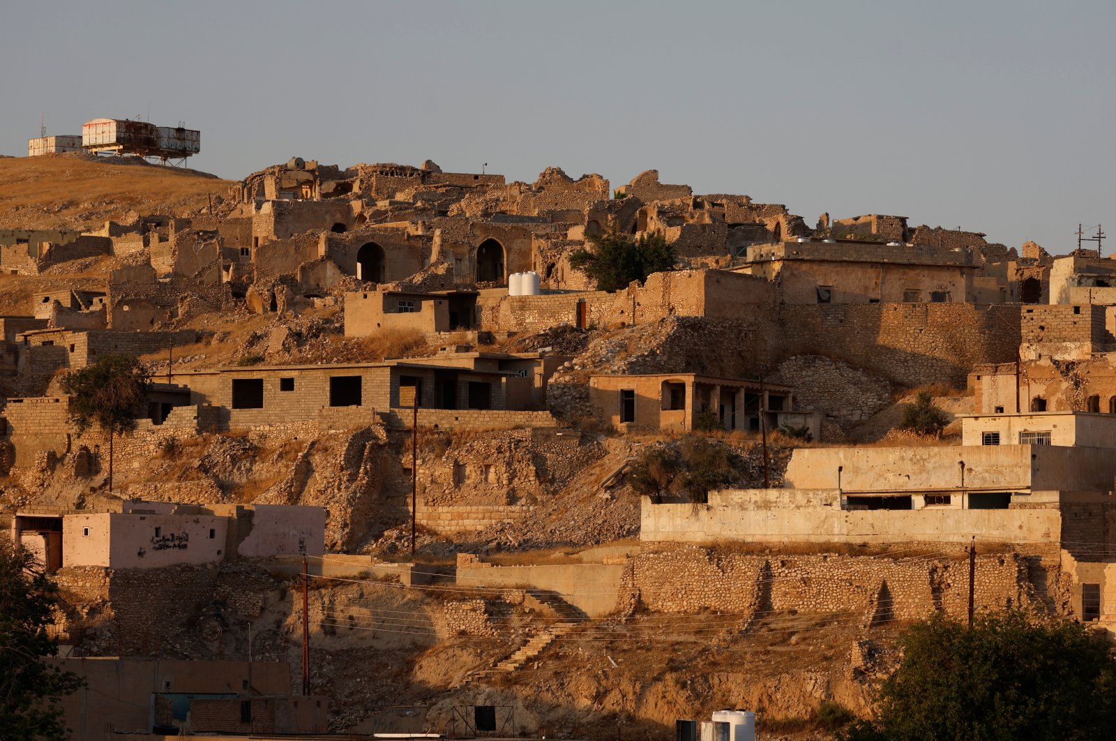 A general view of the town of Sinjar in Iraq, June 6, 2024. (Reuters Photo) 