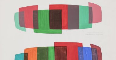 &quot;Harmonious Whole&quot; by Dora Maurer. (Photo courtesy of Pera Museum)