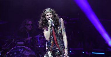 Steven Tyler of Aerosmith performs at UBS Arena, New York, U.S., Sept. 9, 2023. (Getty Images Photo)