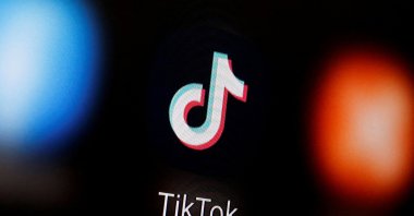 The TikTok logo is displayed on a smartphone in this illustration taken Jan. 6, 2020. (Reuters Photo)