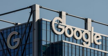  A Google business logo on an office building in midtown Atlanta, Georgia, Feb. 21, 2024 (EPA File Photo)