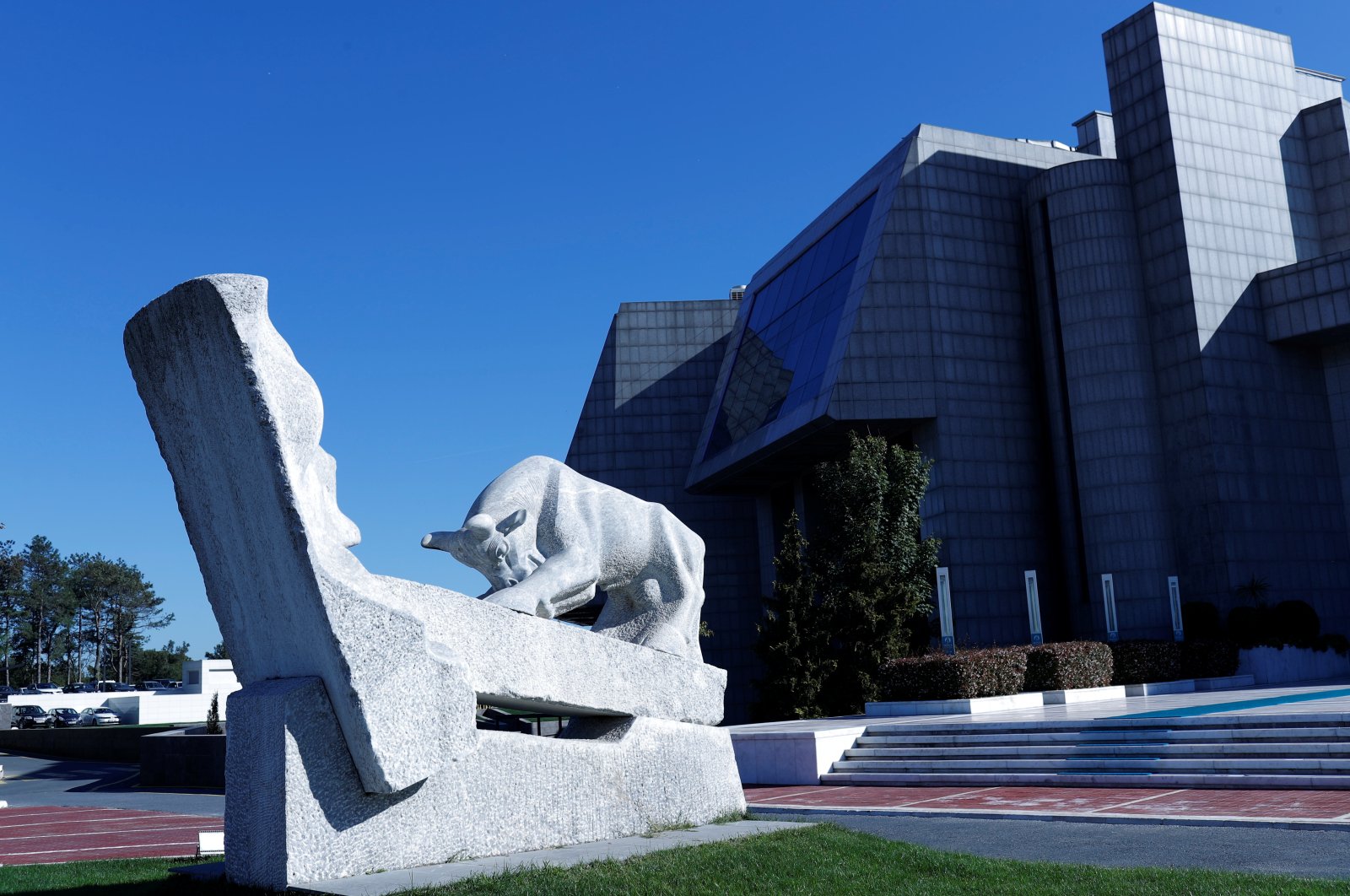 Borsa Istanbul is pictured in Istanbul, Türkiye, Oct. 13, 2017. (Reuters Photo)