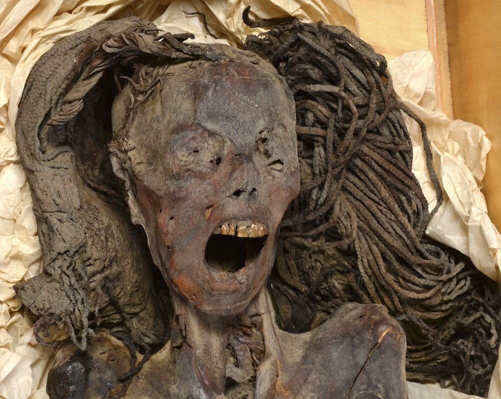 Ancient 'screaming' mummy's expression linked to rare cadaveric spasm