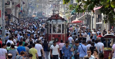 A general view of Istiklal Street, Istanbul, Türkiye, May 28, 2021. (Sabah File Photo)