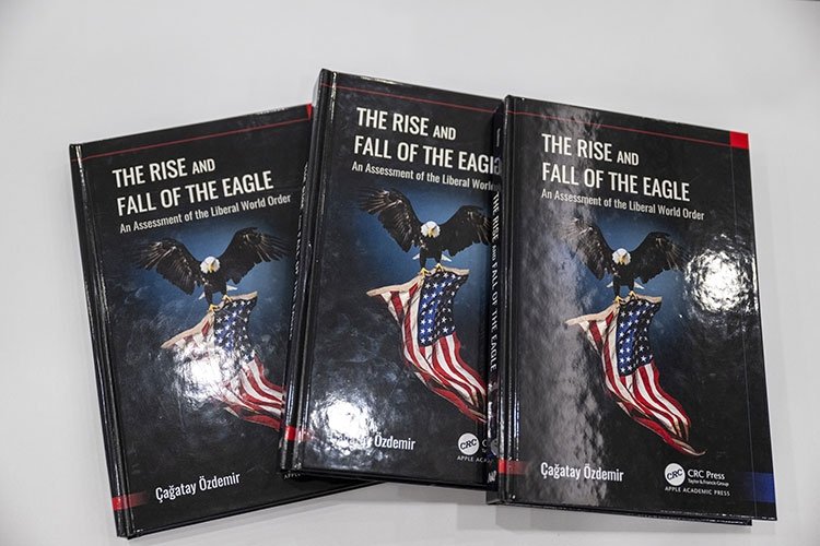 A view of the book penned by Associate Professor Çağatay Özdemir. (AA Photo) 